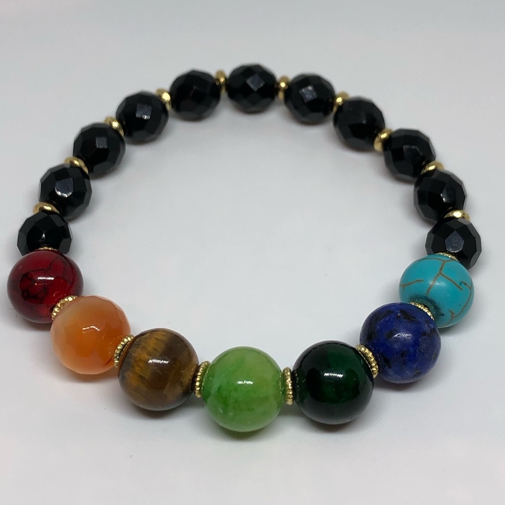 SALE Chakra stone bracelet